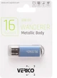 Флеш память USB Verico Wanderer 16GB USB 2.0 Sky Blue (1UDOV-M4SEG3-NN) - изображение 2