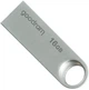 Флеш память USB Goodram UNO3 16GB USB 3.2 Gen1 Steel (UNO3-0160S0R11) - изображение 1