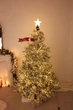 Верхівка на ялинку "Сяюча Зірка" з Сантою на санях та банером "Merry Christmas" - изображение 3