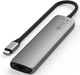 Хаб Satechi 7-in-1 USB-C Slim Multiport 4K with Ethernet Space Grey (ST-P7SM) - зображення 2
