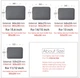 Чехол-сумка для ноутбука / MacBook 14/15 дюймов NP 1 шт Черный - изображение 9