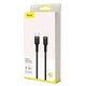 Кабель Baseus Cafule Cable Type-C to iP PD 20W 1m Red+Black (CATLKLF-91) - зображення 7