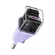 Зарядний пристрій Baseus GaN5 FC mini 1C 20W Purple (CCGN050105) - изображение 3