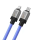 Кабель Baseus CoolPlay Series Fast Charging Cable Type-C to iP 20W 2m Blue (CAKW000103) - изображение 2
