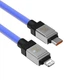 Кабель Baseus CoolPlay Series Fast Charging Cable Type-C to iP 20W 2m Blue (CAKW000103) - изображение 6