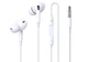 Навушники Remax RM-575 Wirred Earphone White - зображення 1