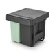 Бак для сміття Brabantia Sort&Go 10+10+20 л м'ятно-сірий 232541 (00801261) - зображення 1