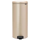Бак для мусора с педалью Brabantia NewIcon Pedal Bin 30 л шампань 304484 (00800890) - изображение 1