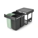 Бак для сміття Brabantia Sort&Go 10+10+20 л м'ятно-сірий 232541 (00801261) - зображення 3