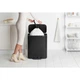 Бак для сміття з педаллю Brabantia Bo Pedal Bin 60 л чорний 211362 (00800908) - зображення 6
