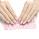 Набор гелевых наклеек для ногтей твердеющие в УФ лампе 60 секунд Nail Gel наклейки для маникюра Розовый нюд (YV-8106) - изображение 3