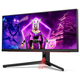 TFT 34" AOC AGON AG344UXM, WQHD, IPS, MiniLED, 170Гц, 1мс, 2xHDMI, 2xDP, USB-C, USB-hub, HAS, цв - изображение 10