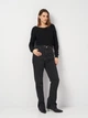 Свитер женский Cropp 2806M-99X S Черный (5904504385937) - изображение 3