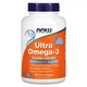 Жирные кислоты NOW Ultra Omega-3, 180 рыбных капсул - изображение 1