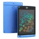 Детский графический планшет для рисования Semi LCD Writing Tablet 8.5-дюймов, Blue с пером - изображение 1