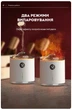 Увлажнитель воздуха портативный Kinscoter Volcano Jellyfish Ultrasonic Air Humidifier HX-127 350 мл аккумулятор 1200mAh, White - изображение 4
