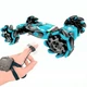 Машинка перевертыш на радиоуправлении Racing STUNT 666-809BA управление пультом + пульт на руку со световыми и звуковыми эффектами Синий - изображение 3