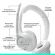 Наушники Logitech Zone 300 Bluetooth Off-White (981-001417) - изображение 8
