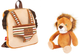 Plecak szkolny Perletti Lenny Lion Reversible Backpack 25 cm (8015831130750) - obraz 5