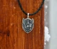 Срібний кулон-оберіг "Архангел Михаїл з тризубом" (АРТ. №405) Dadiverin Jewelry - зображення 2