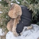 Шапка ушанка из натурального меха кроля коричневого цвета 59-60 - изображение 2