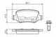 Дисковые тормозные колодки Bosch (0 986 494 023) - изображение 8