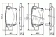 Дисковые тормозные колодки Bosch (0 986 424 798) - изображение 2
