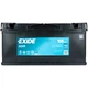 Аккумулятор автомобильный AGM 12V 105AH 950A R[+] 392х175х190 EXIDE (EK1050) кислотно-свинцовый - изображение 4