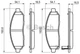 Дисковые тормозные колодки Bosch (0 986 494 151) - изображение 8