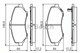 Дисковые тормозные колодки Bosch (0 986 494 493) - изображение 8