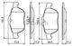 Дисковые тормозные колодки Bosch (0 986 494 033) - изображение 9