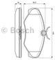Дисковые тормозные колодки Bosch (0 986 424 636) - изображение 8