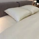 Комплект постельного белья полуторный молочный Жатка Ananasko 6826 - изображение 3