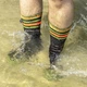 Шкарпетки водонепроникні Dexshell Ultra Dri Sports, р-р S, з помаранчевою смугою - изображение 9