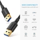 Кабель UGREEN US128 USB-A 3.0/5 Гбит/с/1м/Black (UGR-10370) - изображение 2