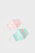 Захисні маски для дівчинки (2 шт) PALM TREE 2 PACK FAC Accessorize OS 183041 - изображение 1