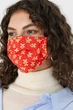 Захисна маска з візерунком XMAS GINGERBREAD Accessorize OS 287091 - зображення 3