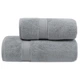Рушник махровий Lotus Home. Grand soft twist grey-90х150 - зображення 5