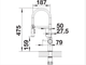 Змішувач кухонний Blanco - 525792 CATRIS-S Flexo - зображення 4