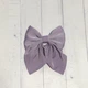 Бант для волосся на заколці бантик заколка шпилька Honey Fashion Accessories фіолетовий (12-292) - изображение 2