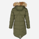 Kurtka parka damska zimowa PERSO BLH919079F M Khaki (5905080208696) - obraz 7