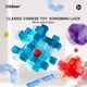 Головоломка MiDeer Neon Space Kongming Lock 3D-танграм Футбол (MD2223) - изображение 3