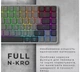Клавіатура ігрова механічна GamePro MK-230R Red Swich Low Profile RGB 2.4G/Bluetooth/USB Dark Gray - зображення 10