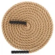 Канат для кроссфита Combat Battle Rope Zelart FI-0909-12 12м коричневый - изображение 3