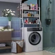Стеллаж для хранения над стиральной машиной Laundry Rack TW-106 Белая - изображение 1