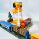 Железная дорога Power Train BSQ 2087 с погрузчиком и нефтеналивной станцией, длина 670 см - изображение 5
