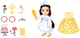 Лялька с аксессуарами Jakks Pacific Disney Beauty and the Beast Belle 15 см (0192995233812) - зображення 4