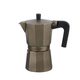 Кавоварка гейзерна 300мл (6 порцій) алюмінієва MR-1666-6-BROWN Espresso Moka Maestro - зображення 1