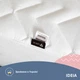 Наматрасник IDEIA "NORDIC СOMFORT LUXE" 140х200х35 см (з бортом по периметру), Білий 000035893 - зображення 9
