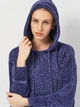 Худи женское Piazza Italia 01099-55068 L/XL Blueberry (2001099001044) - изображение 4